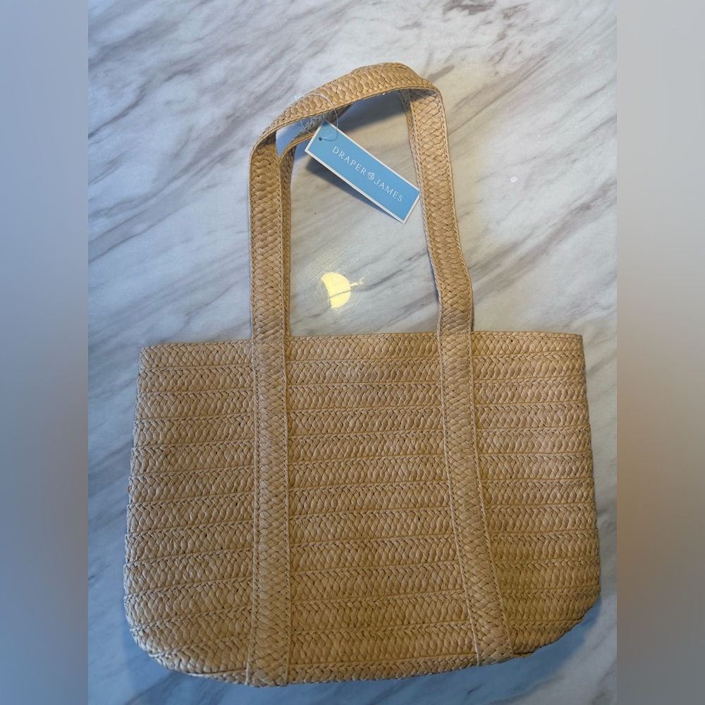 Draper James Straw Tote NWT